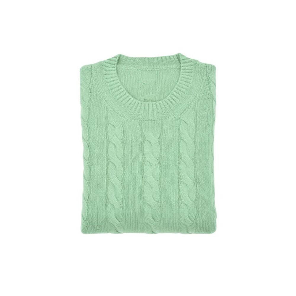 Manrico Cashmere Cable Knit Sweater